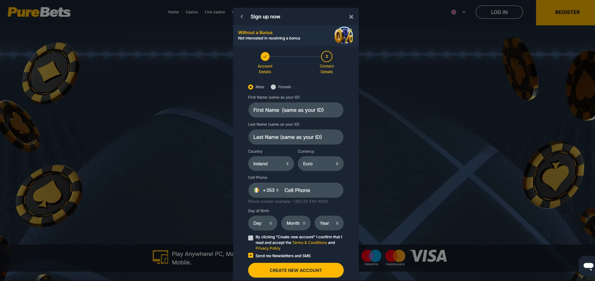 Apps on desktop